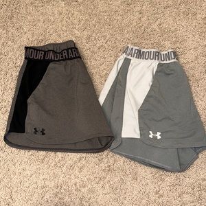 under armour athletic comfy shorts